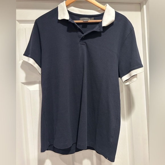 French Connection Men’s Short Sleeve Polo Shirt - Picture 1 of 4